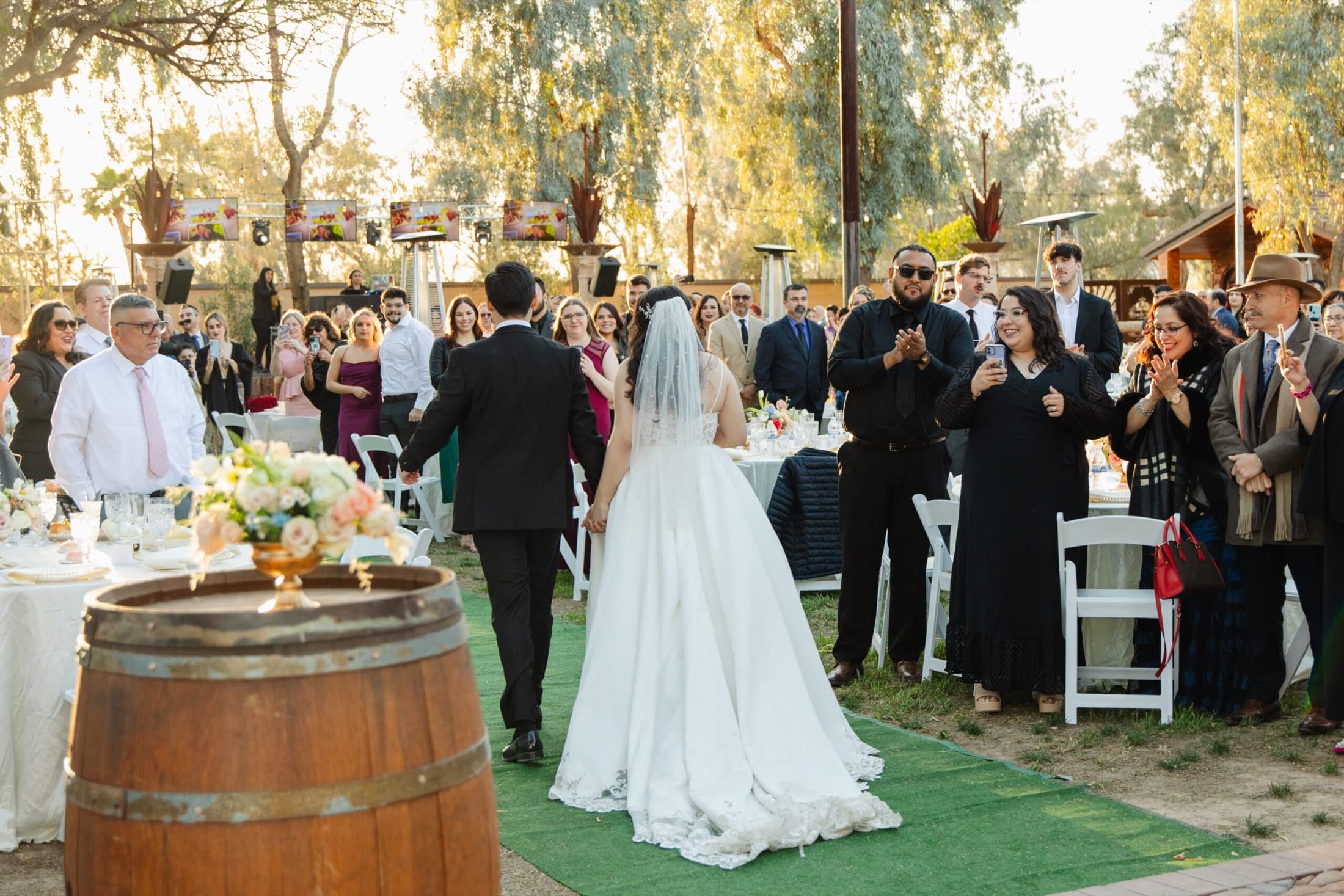 Wedding reception details